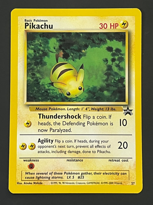 27 Pikachu - WoTC Black Star Promo