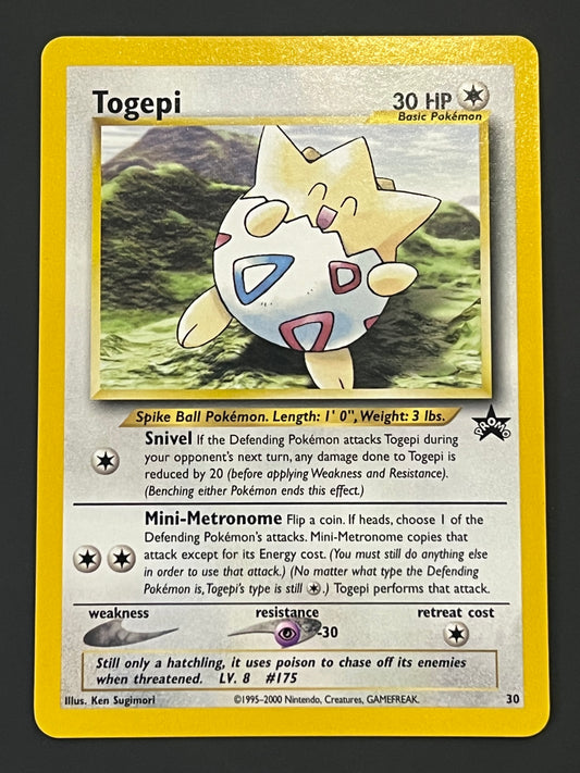 30 Togepi - WoTC Black Star Promo