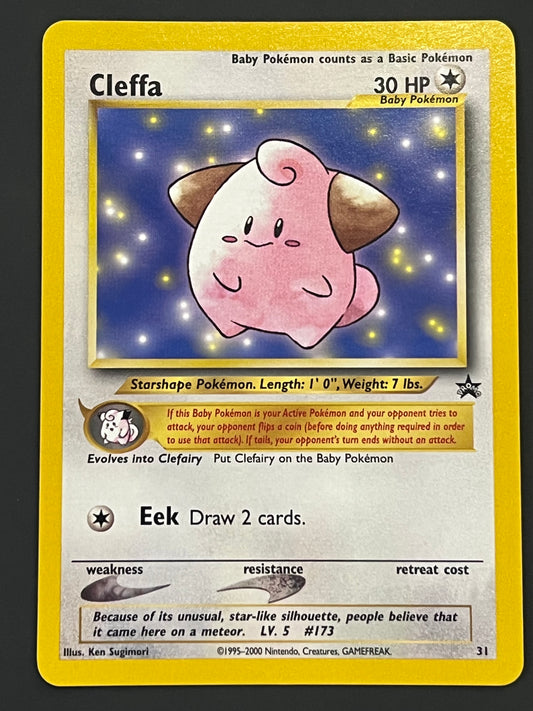 31 Cleffa - WoTC Black Star Promo