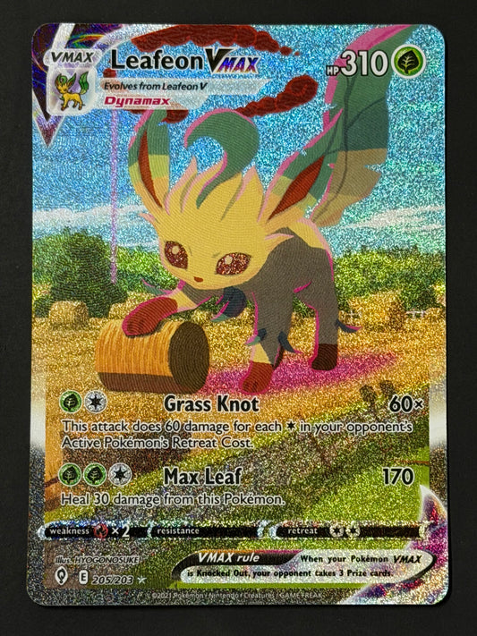 205/203 Leafeon VMax - Evolving Skies Alternate Full Art