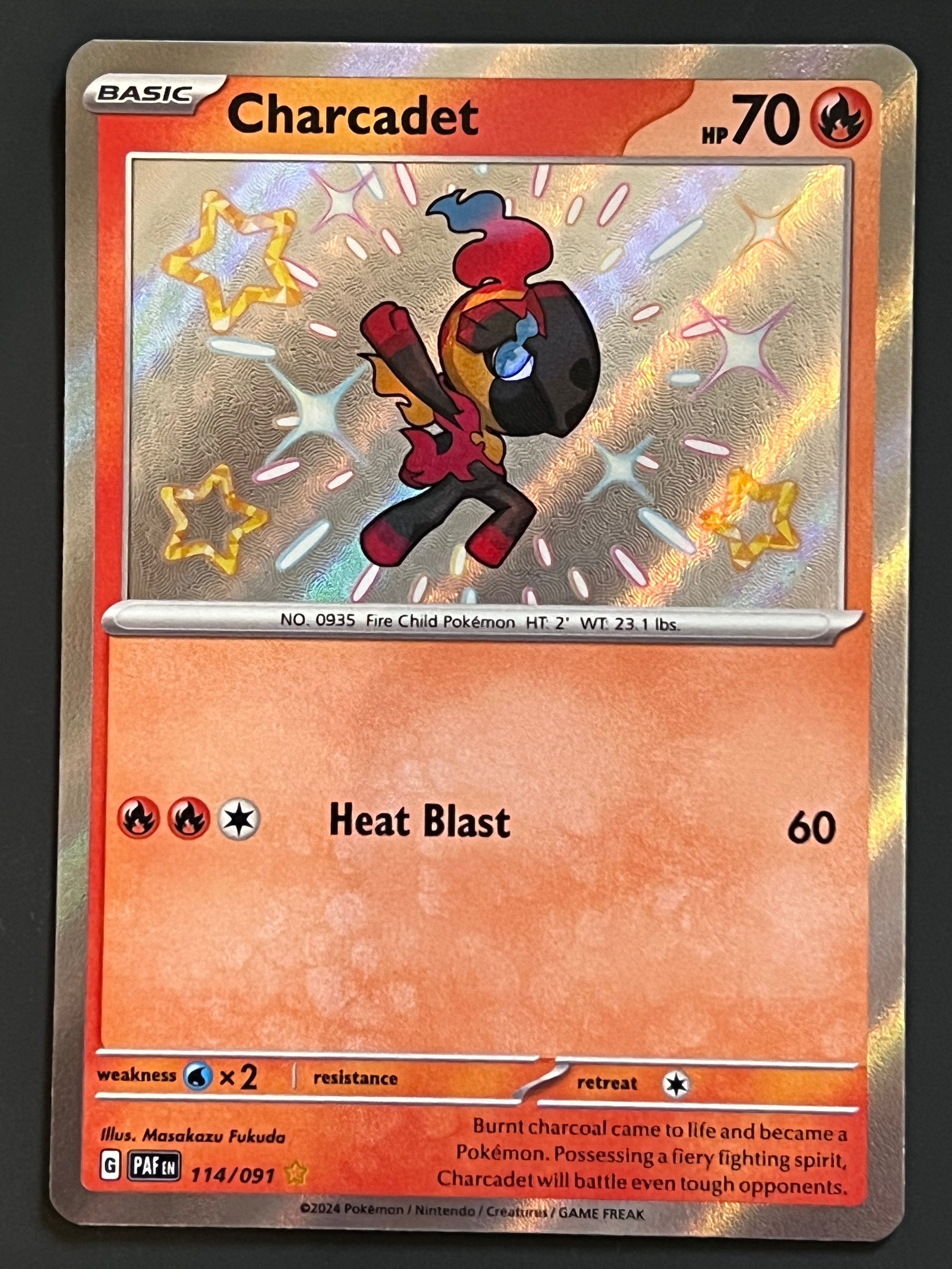 charcadet pokemon card value 114/091 Charcadet