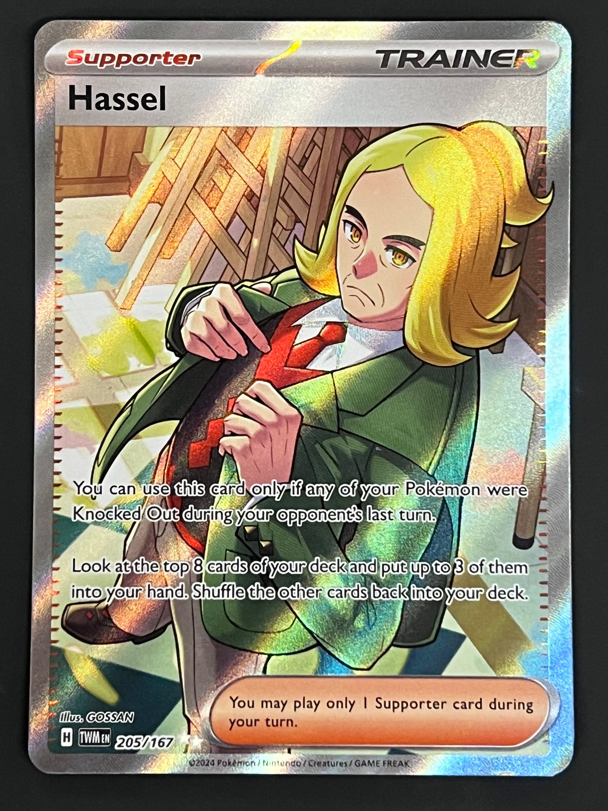 205/167 Hassel - Pokmon Twilight Masquerade Ultra Rare Jarvvos 205/167 Hassel - Pokmon Twilight Masquerade Ultra Rare Jarvvos