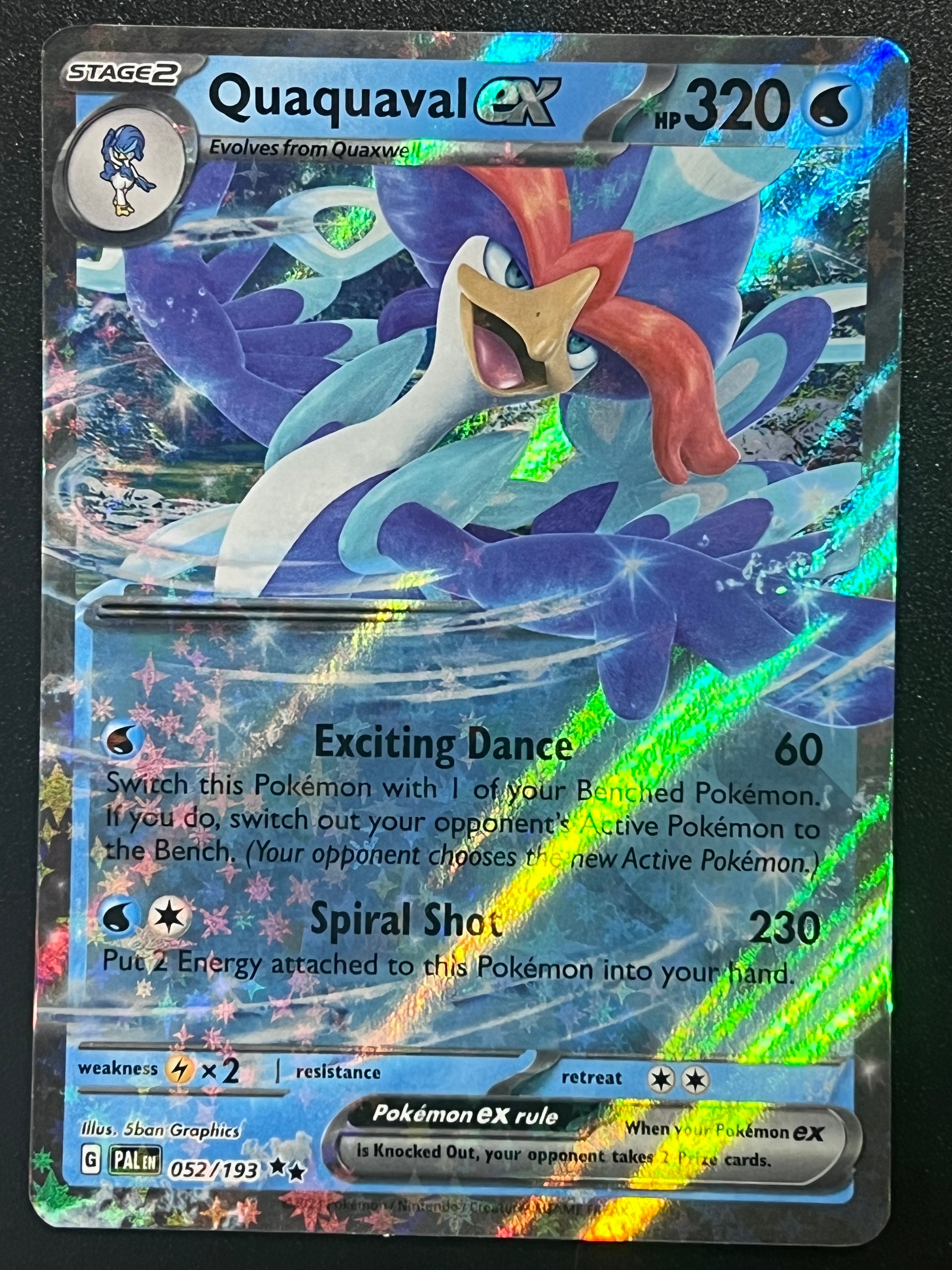 quaquaval pokemon card price Amazon.com: Pokemon - Quaquaval ex 235/193 - Paldea Evolved