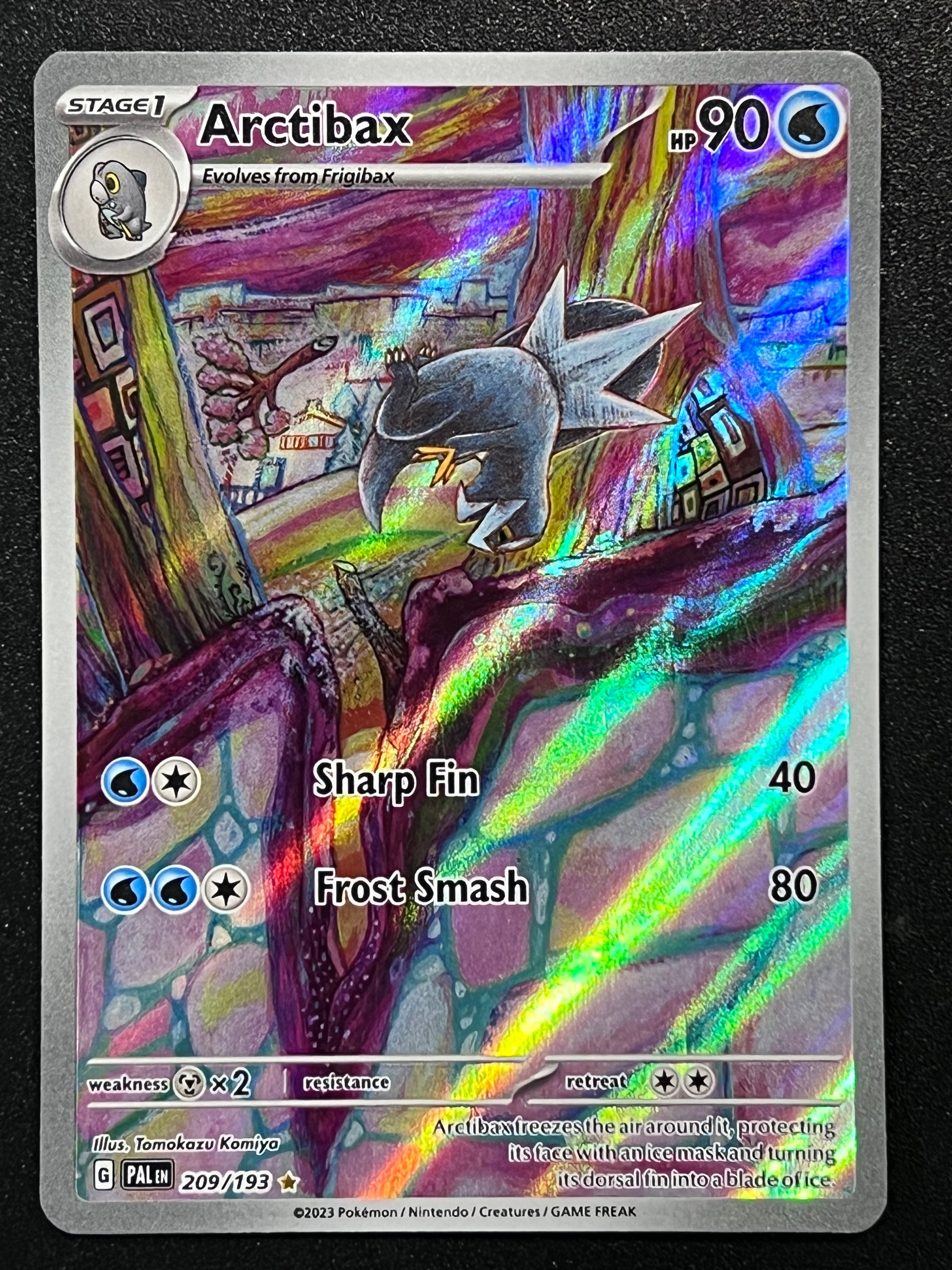 arctibax pokemon card value Arctibax - 209/193 209
