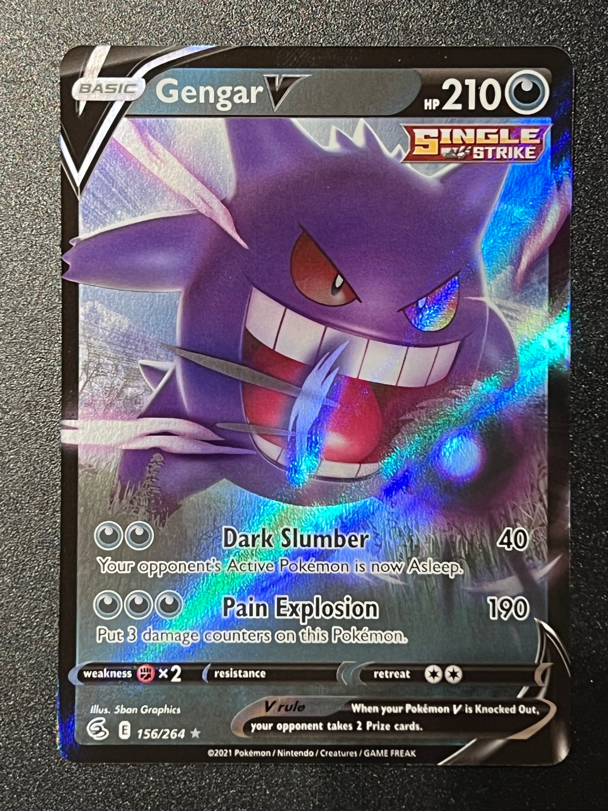 pokemon card gengar v Gengar V