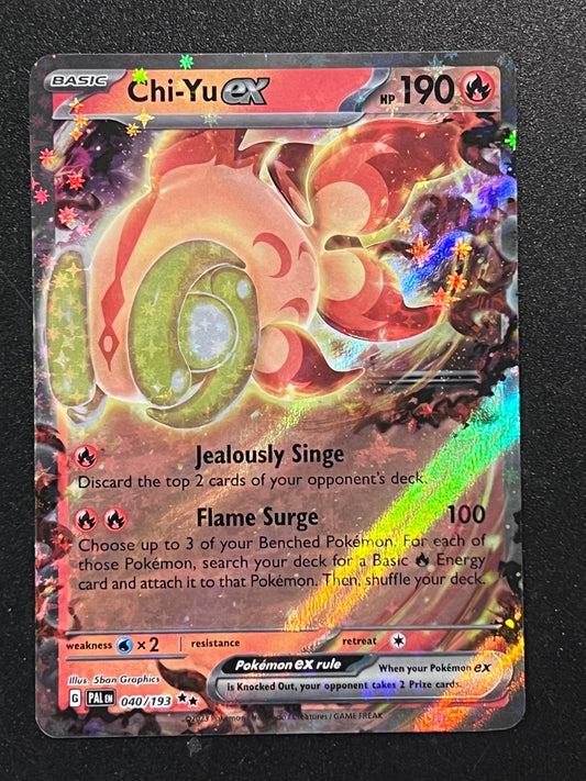 040/193 Chi-Yu Ex - Pokémon Paldea Evolved Double Rare
