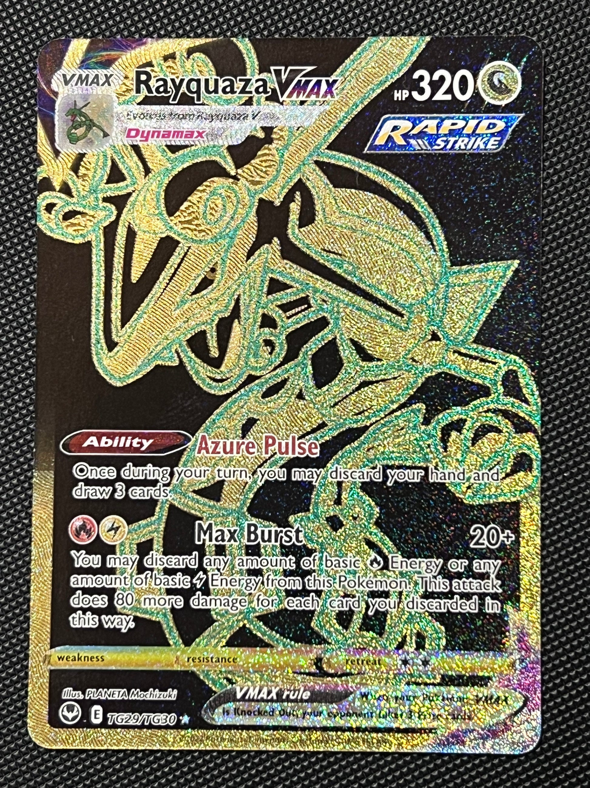 pokemon card tg29 tg30 Rayquaza Vmax- TG29/TG30 Silver Tempest Rare Secret Holo – Jarvvos