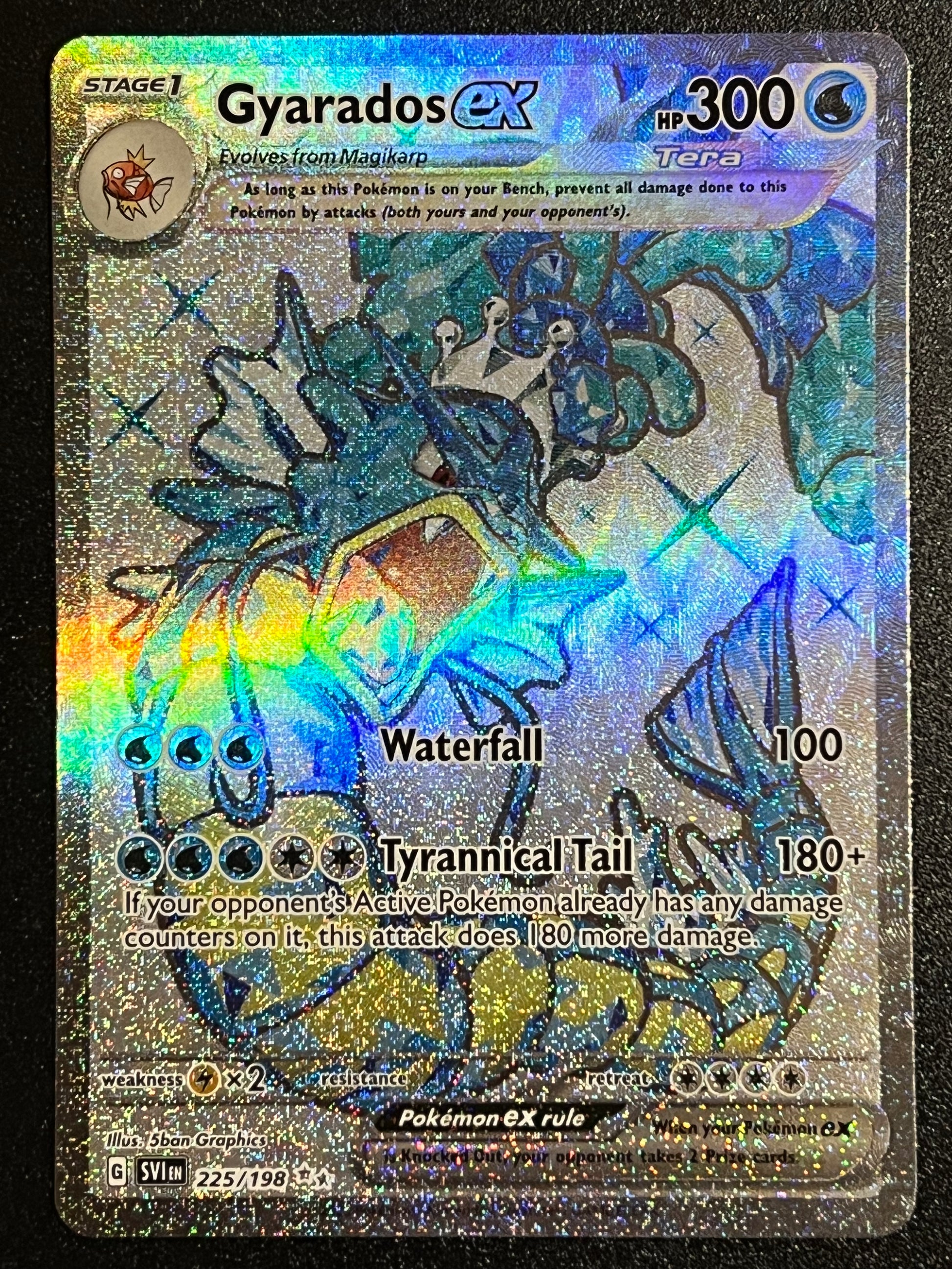 225/198 Gyarados Ex - Pokmon Scarlet/Violet Base Ultra Rare Jarvvos 225/198 Gyarados Ex - Pokmon Scarlet/Violet Base Ultra Rare Jarvvos
