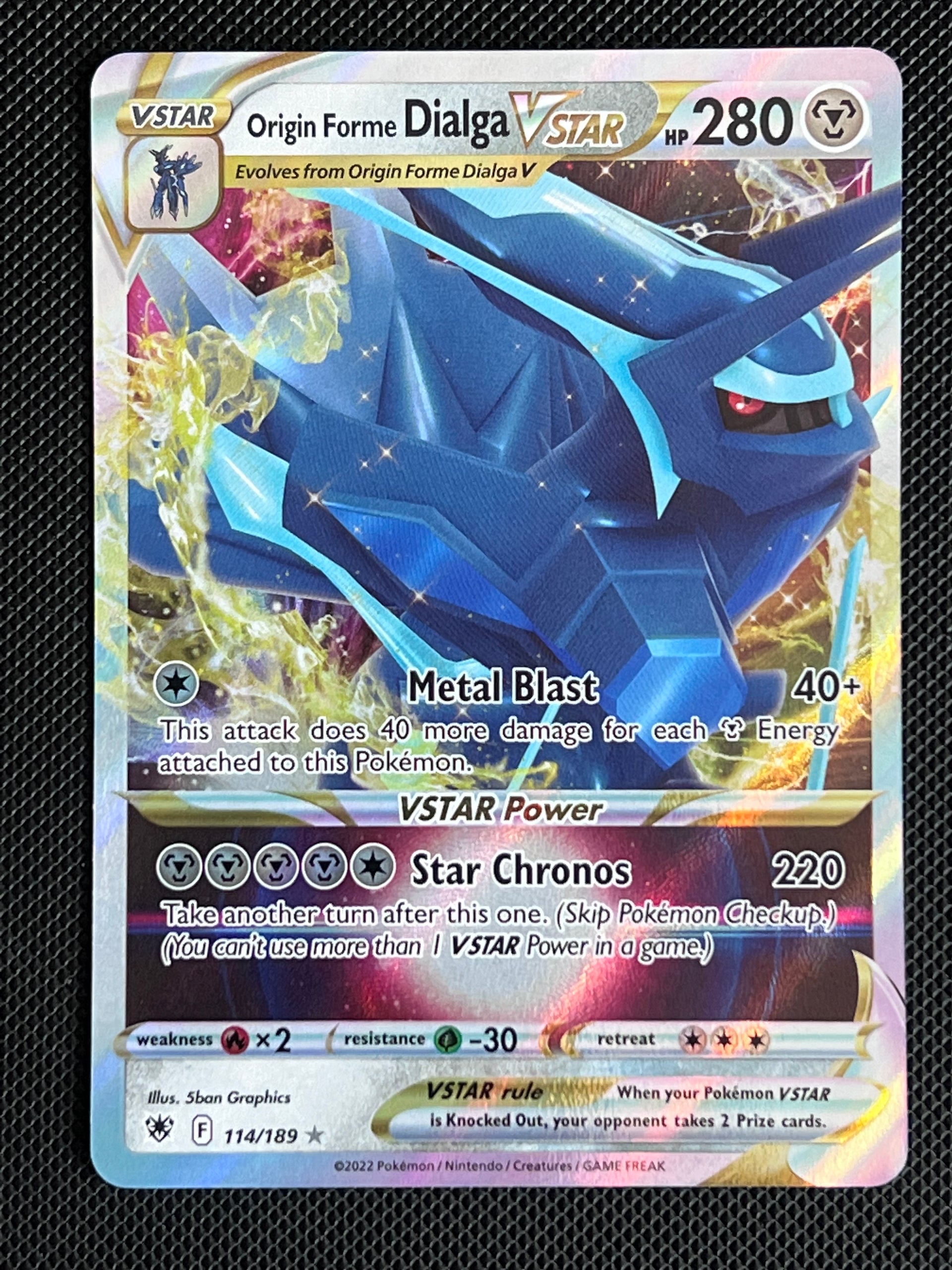 origin forme dialga vstar pokemon card Origin Forme Dialga VStar