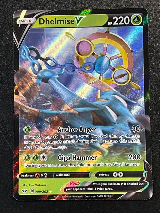 009/202 Dhelmise V - Sword/Shield Base Ultra Rare