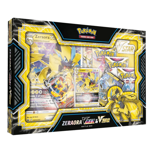Pokémon TCG: Zeraora VMax & VStar Battle Box