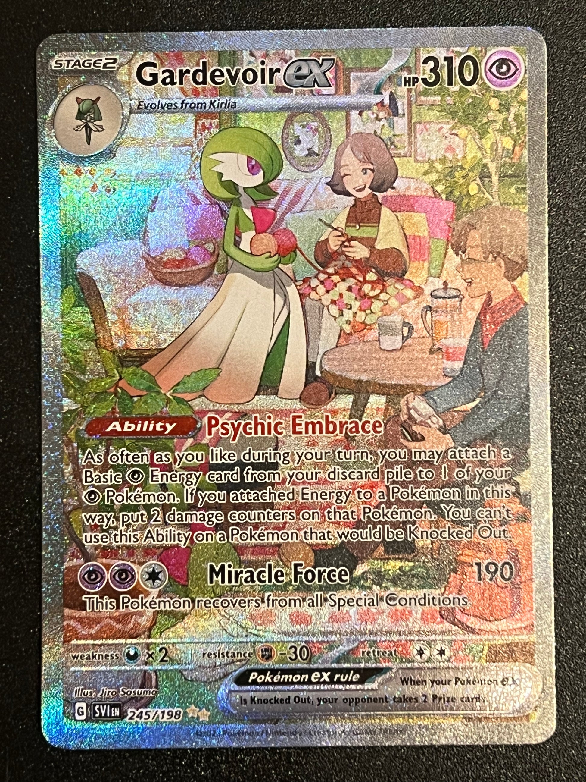 245/198 Gardevoir Ex - Pokmon Scarlet/Violet Base Special Illustratio Jarvvos 245/198 Gardevoir Ex - Pokmon Scarlet/Violet Base Special Illustratio Jarvvos