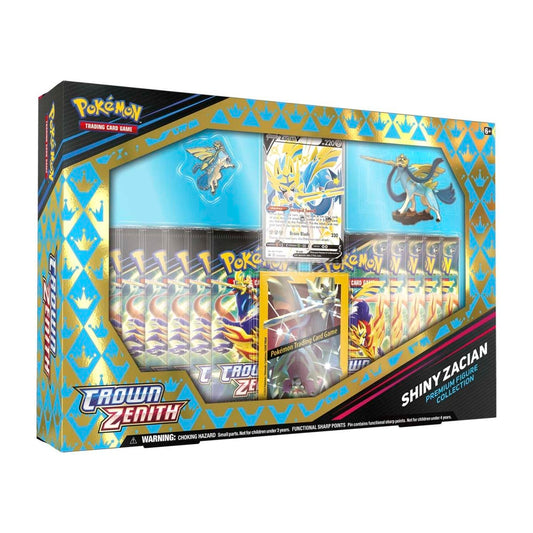 Pokémon TCG: SwSh12.5 - Crown Zenith Shiny Zacian Premium Figure Collection