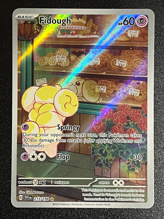 213/198 Fidough - Pokémon Scarlet/Violet Base Illustration Rare