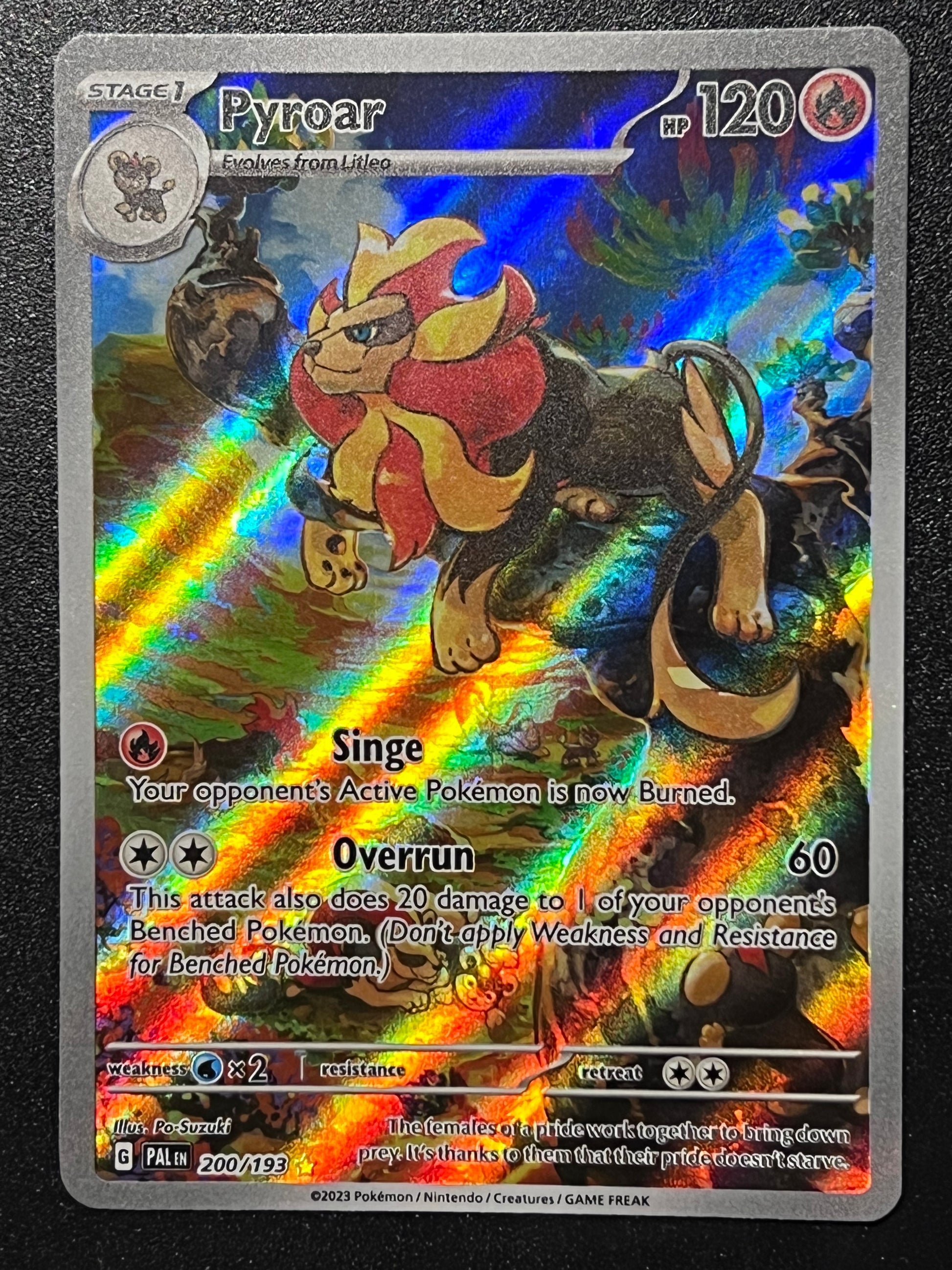 pyroar pokemon card value Pyroar Uncommon Reverse Holo ME01: Mega Evolution 024/132 NM Pokmon TCG