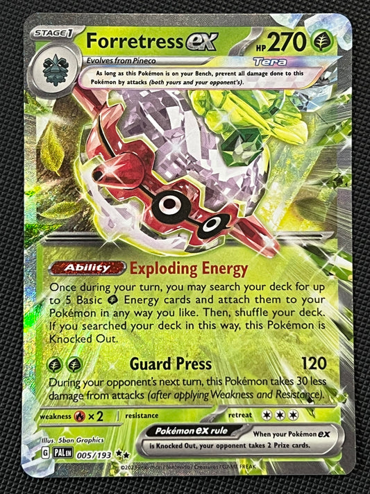 005/193 Forretress Ex - Pokémon Paldea Evolved Double Rare