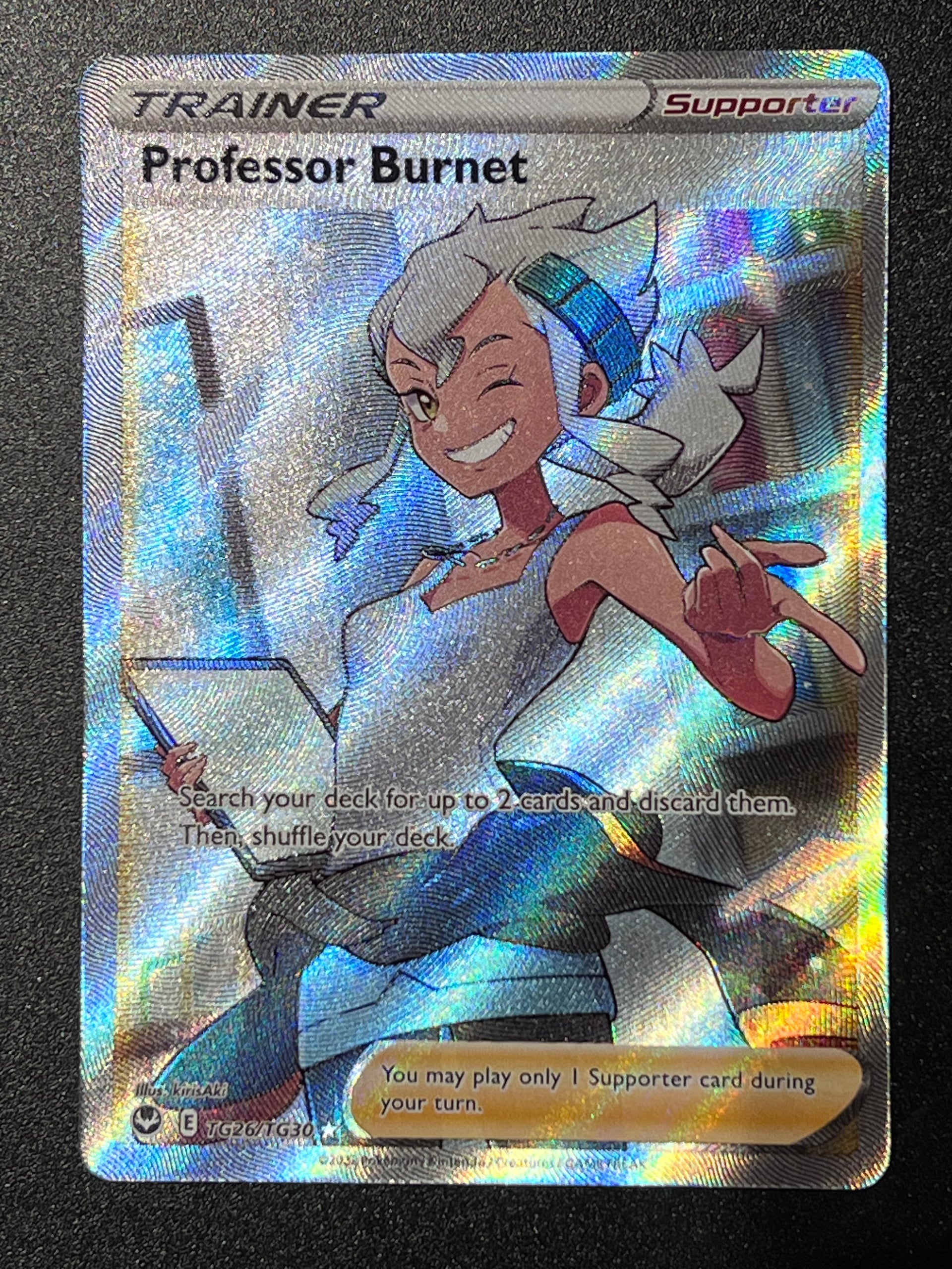professor burnet pokemon card value Professor Burnet