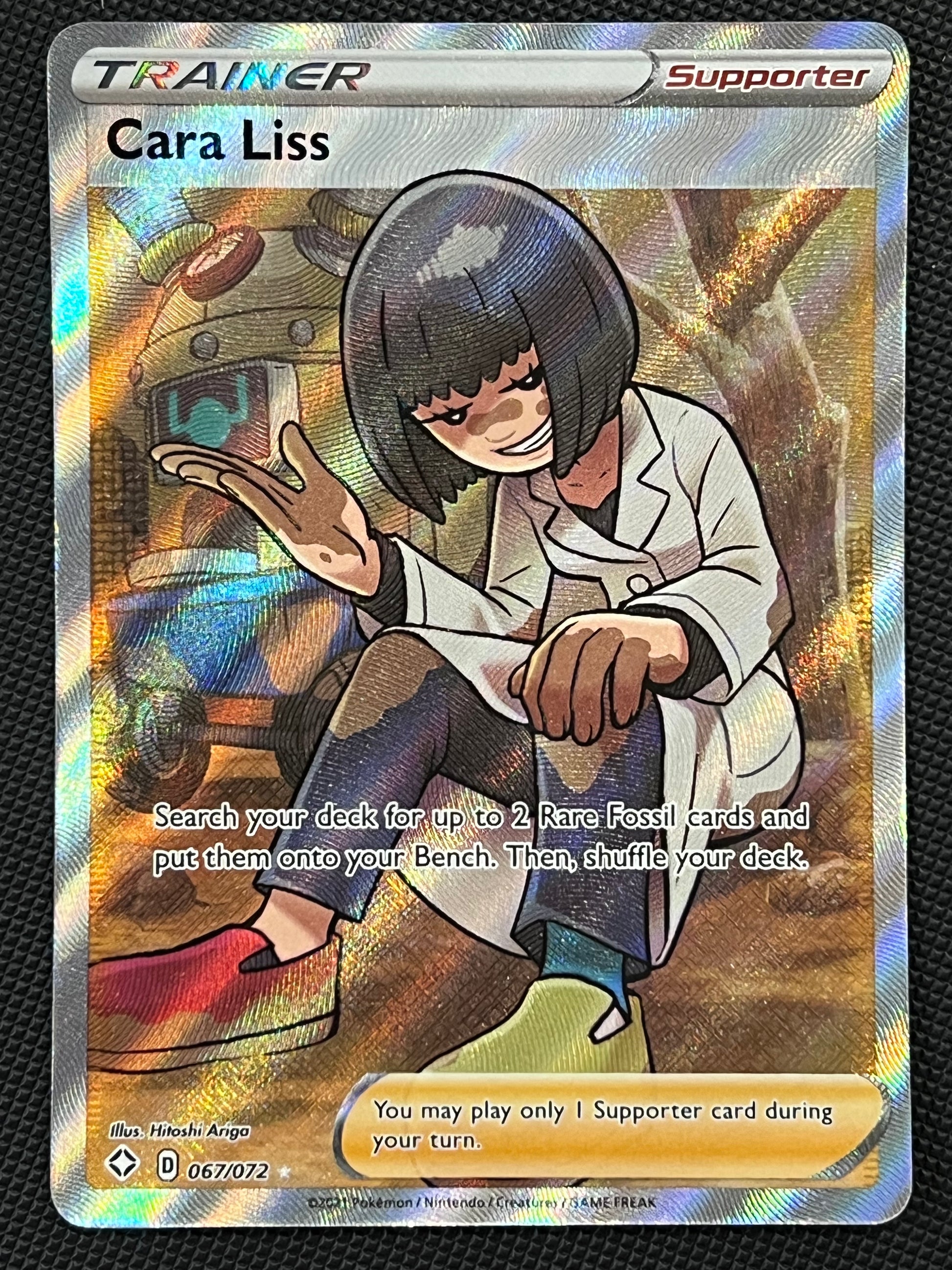 cara liss pokemon card value 067/072 Cara Liss