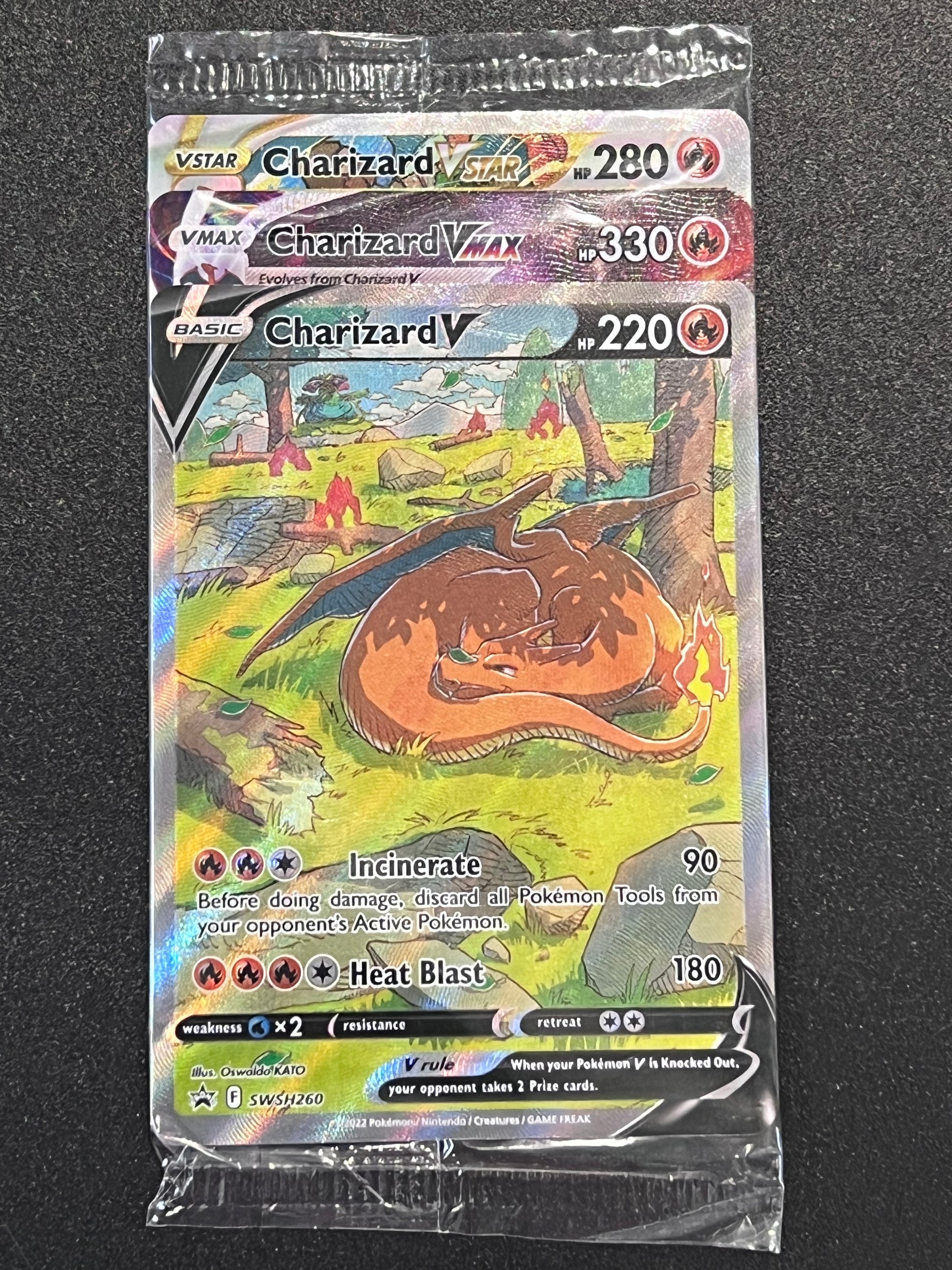 SWSH260, SWSH261, SWSH262 Charizard UPC V, VMax and VStar (SEALED) - B Jarvvos SWSH260, SWSH261, SWSH262 Charizard UPC V, VMax and VStar (SEALED) - B Jarvvos