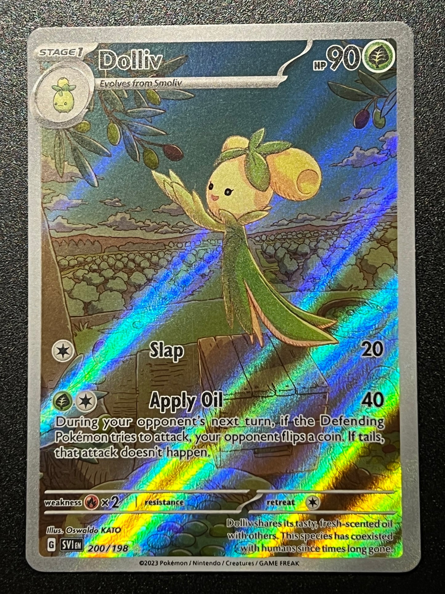 200/198 Dolliv - Pokémon Scarlet/Violet Base Illustration Rare
