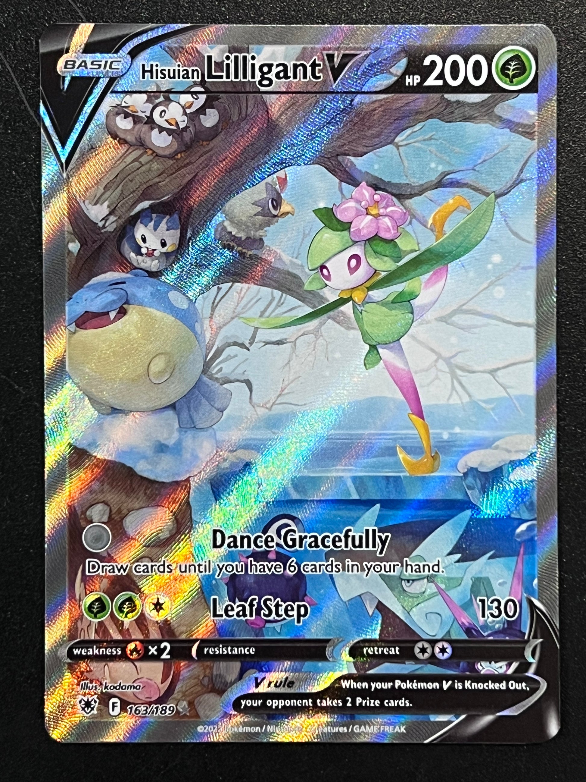 Hisuian Lilligant V - 163/189 Astral Radiance Rare Alt Art Holo Jarvvos Hisuian Lilligant V - 163/189 Astral Radiance Rare Alt Art Holo Jarvvos