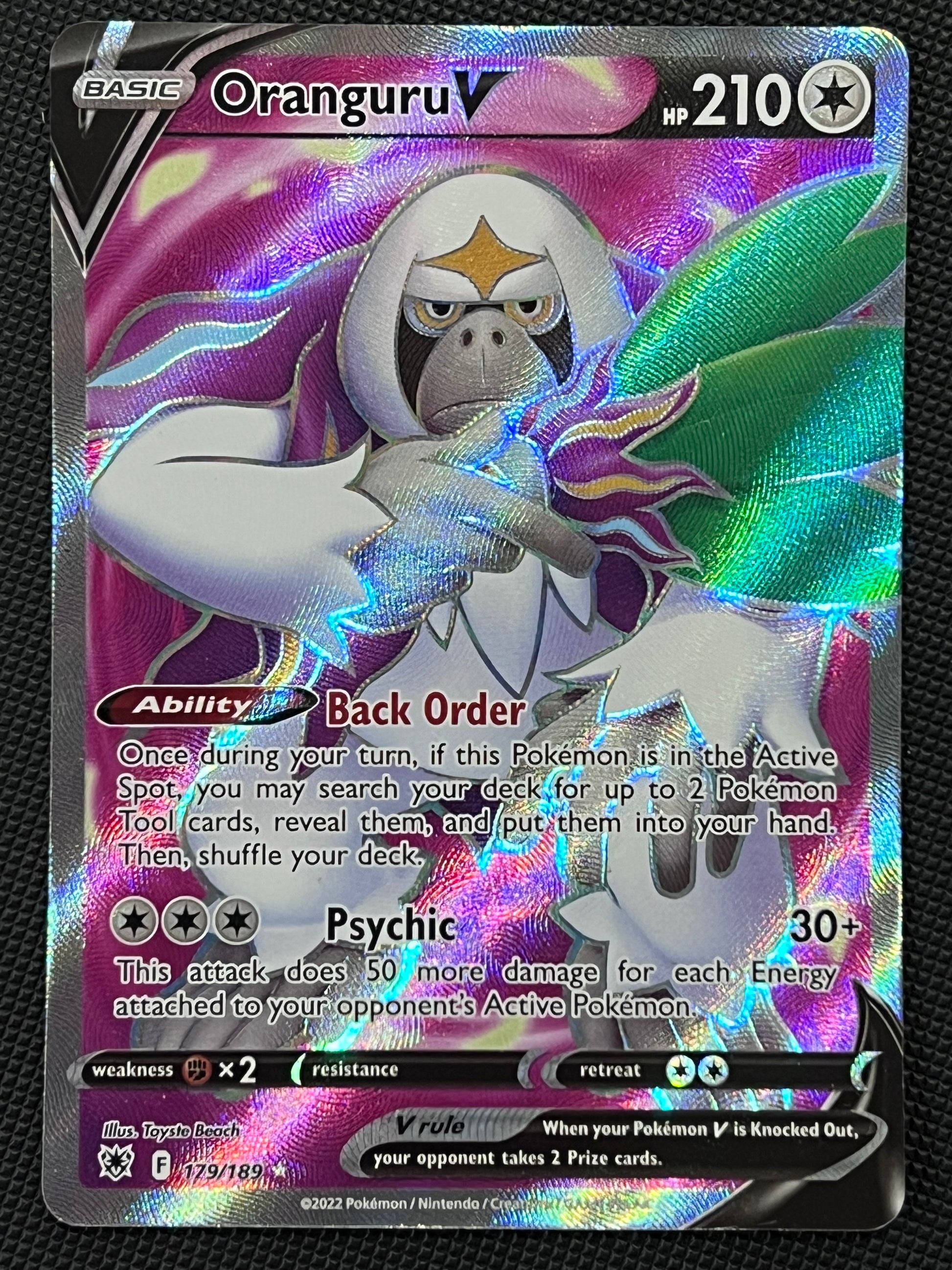oranguru pokemon card full art Oranguru V