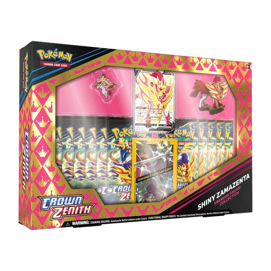 Pokémon TCG: SwSh12.5 - Crown Zenith Shiny Zamazenta Premium Figure Collection