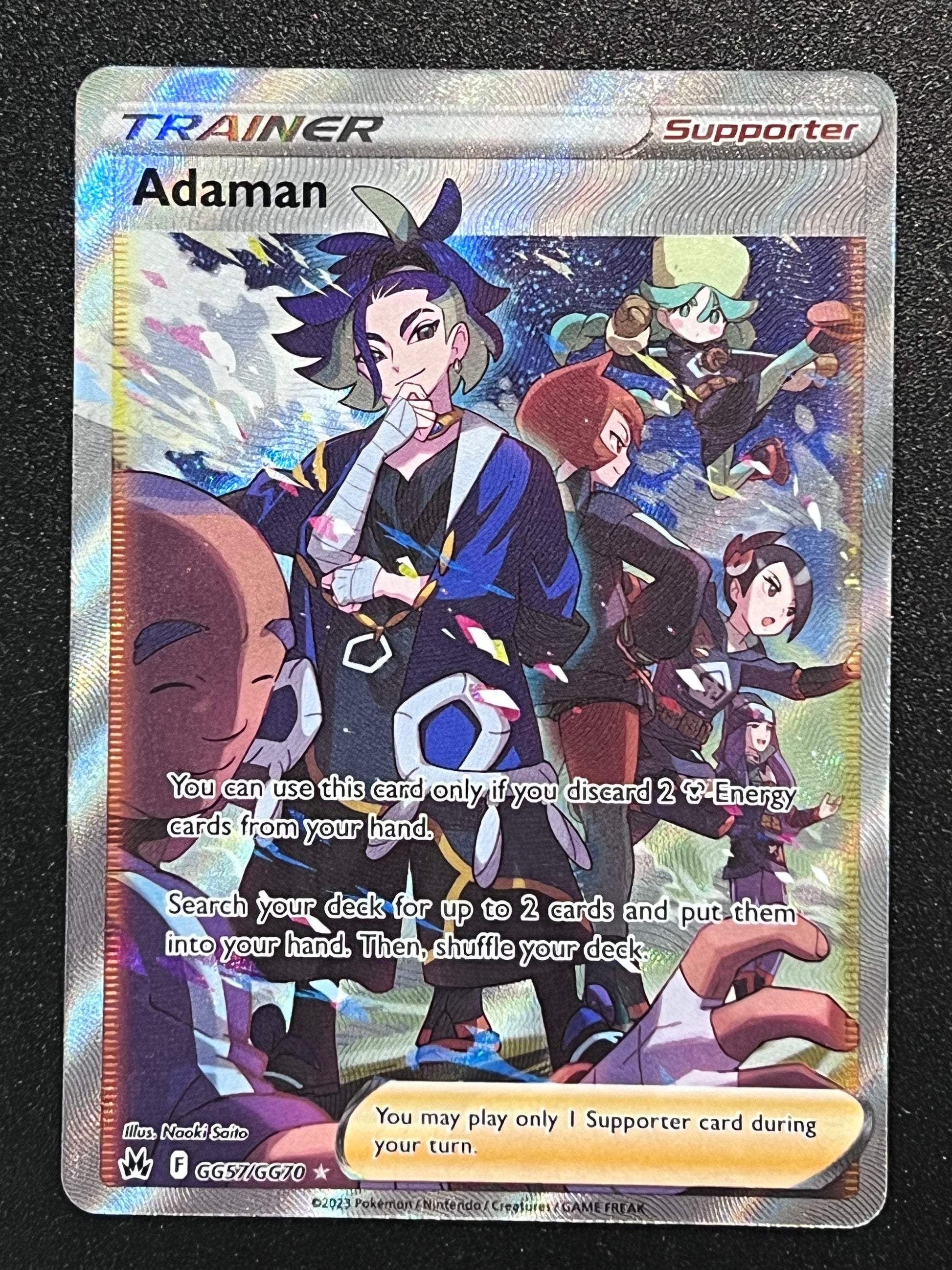 adaman card pokemon GG57/GG70 Adaman