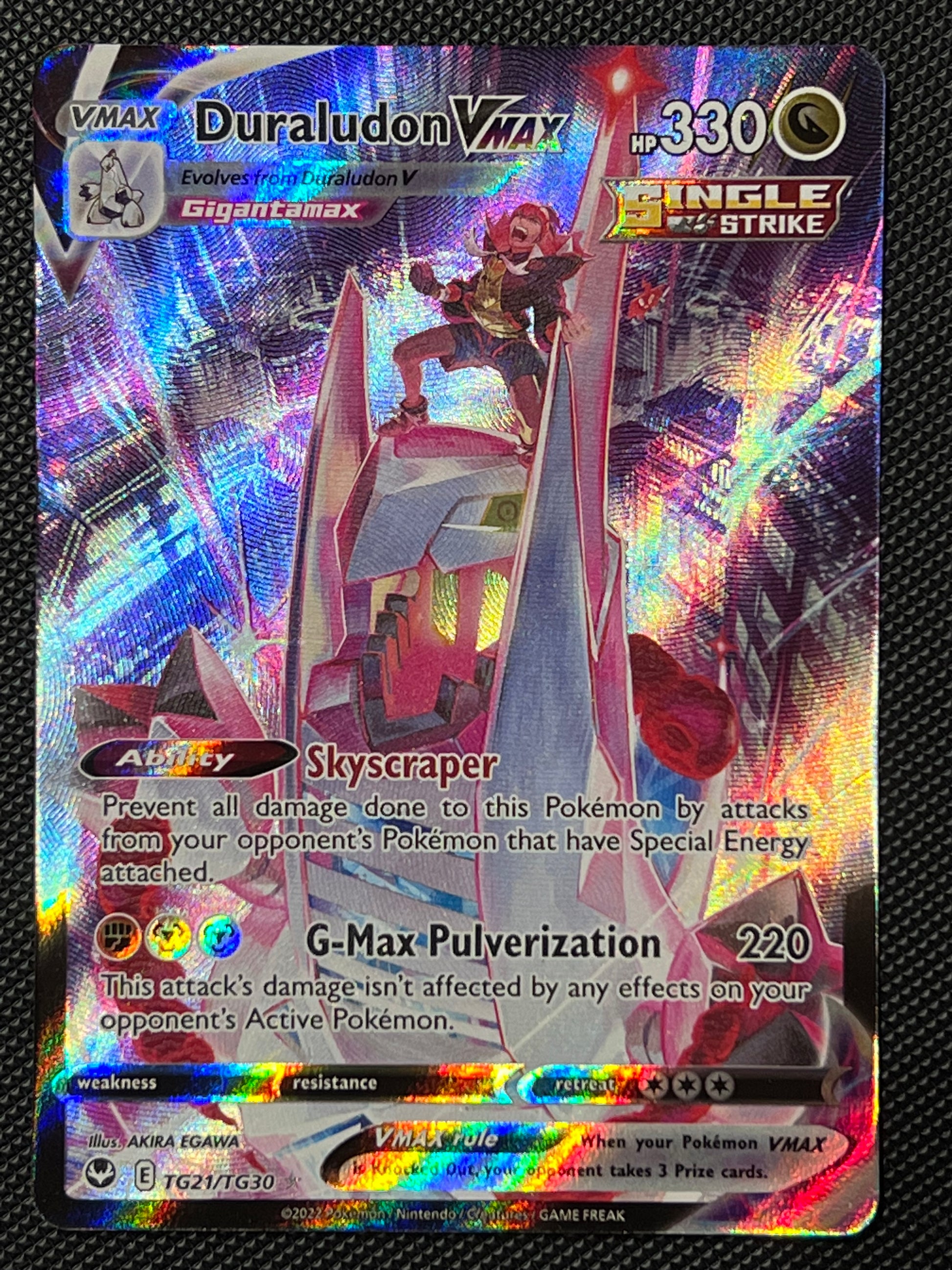 pokemon tcg silver tempest tg30 tg30 duraludon vmax card Duraludon Vmax