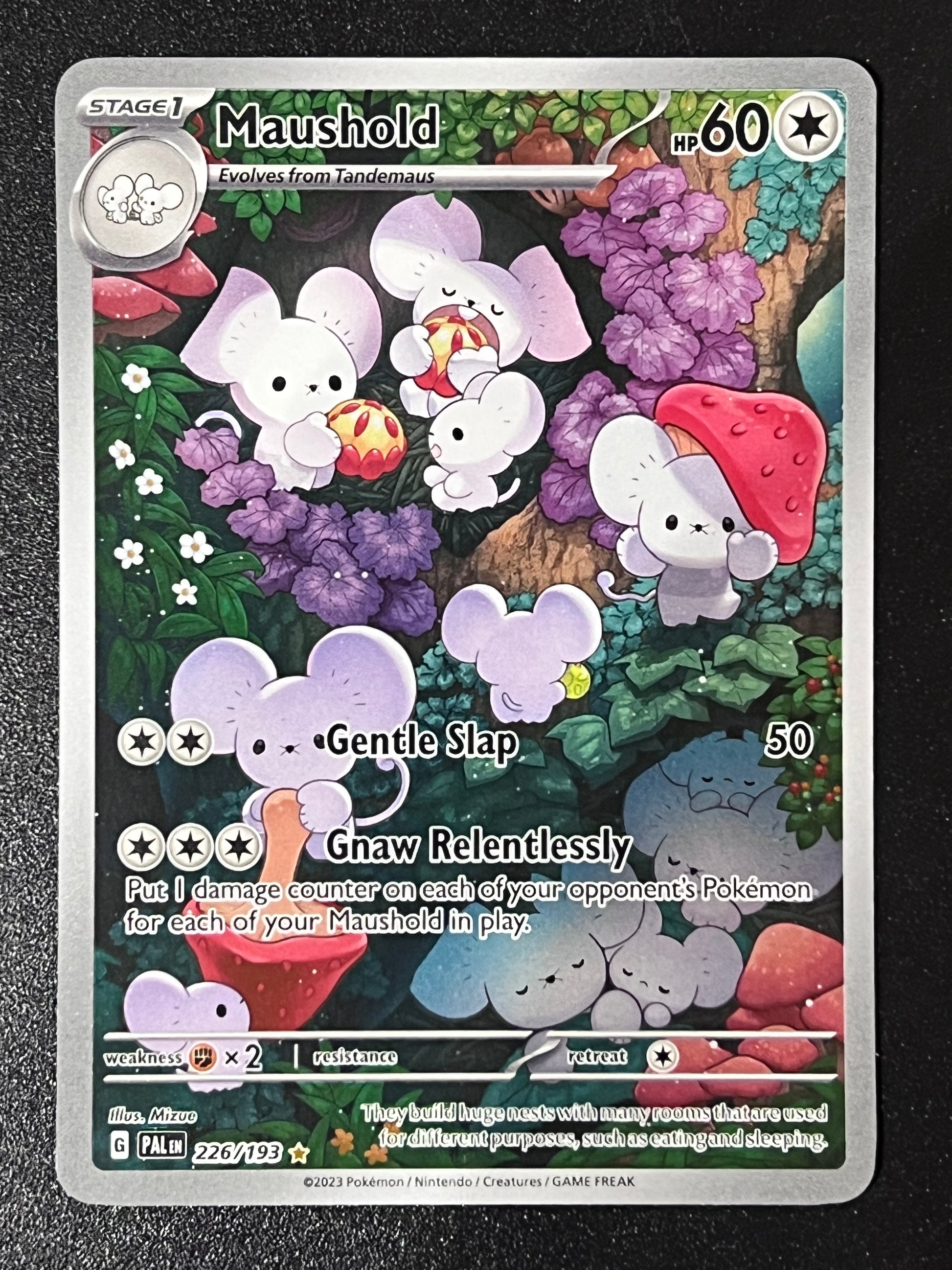 226/193 Maushold - Pokmon Paldea Evolved Illustration Rare Jarvvos 226/193 Maushold - Pokmon Paldea Evolved Illustration Rare Jarvvos