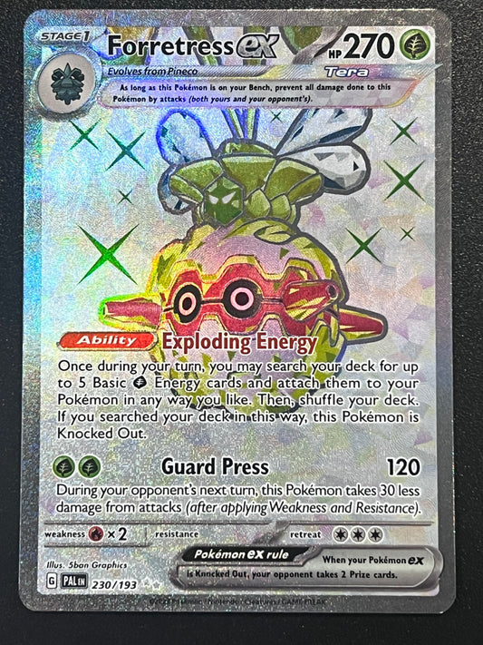 230/193 Forretress Ex - Pokémon Paldea Evolved Ultra Rare