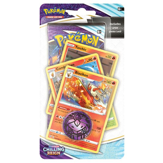 Pokémon TCG: SwSh06 - Chilling Reign Checklane Blister (Blaziken)