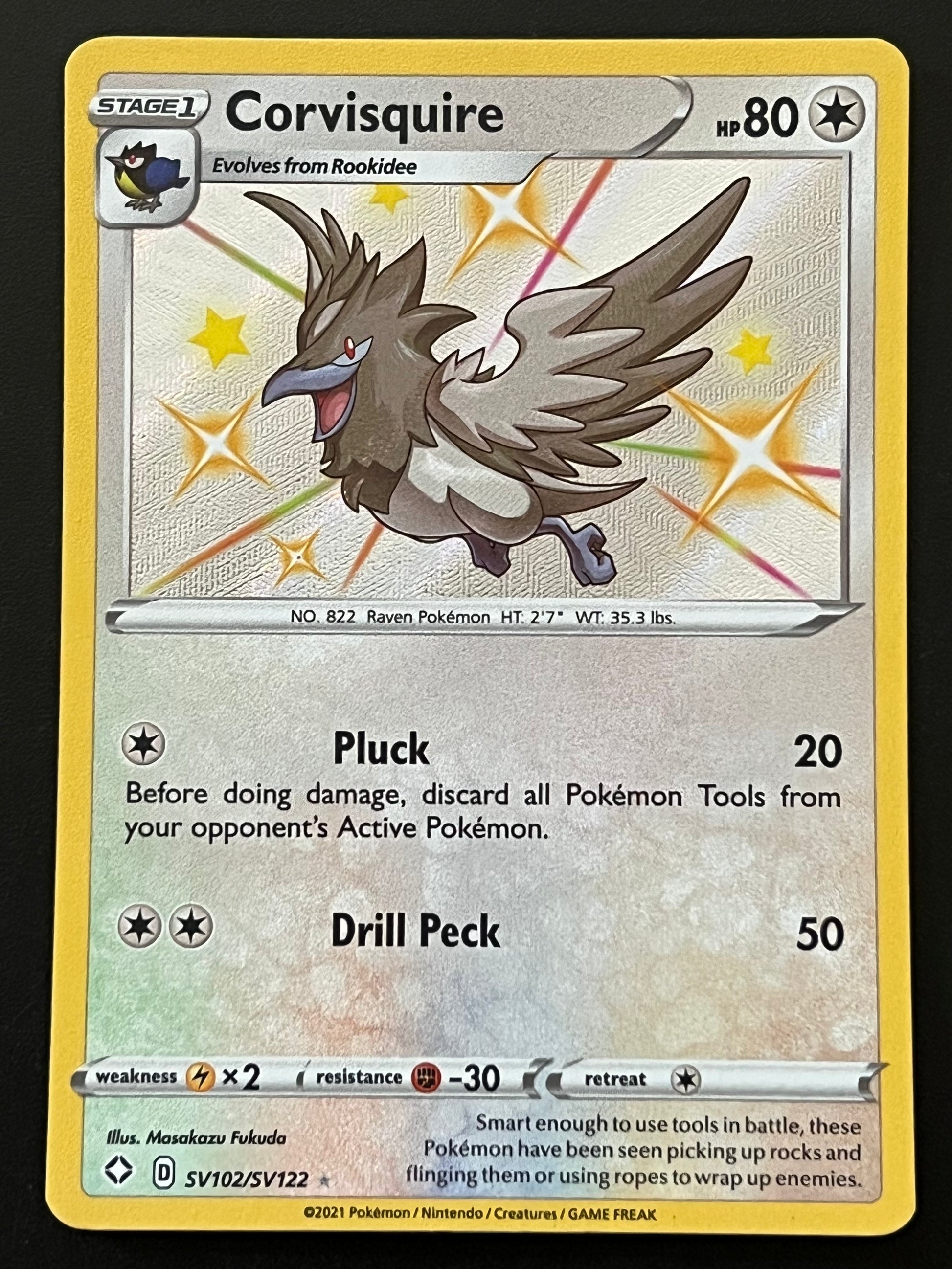 corvisquire pokemon card Corvisquire