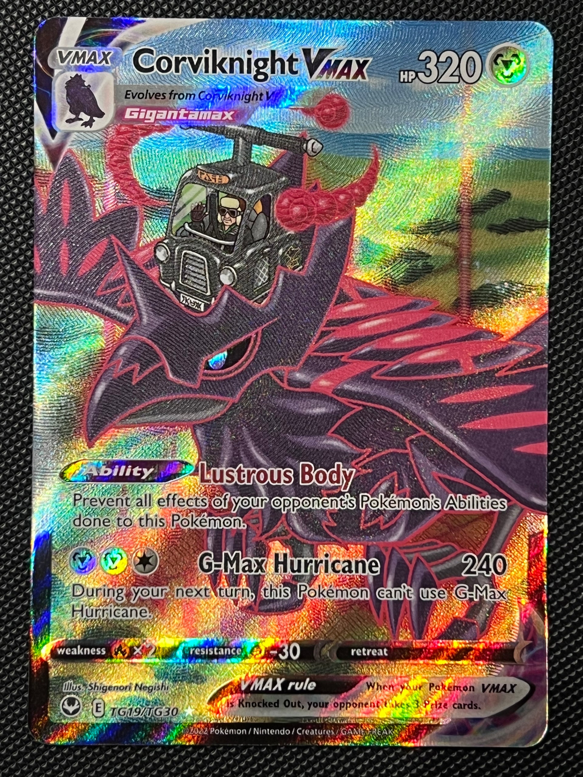Corviknight Vmax - TG19/TG30 Silver Tempest Rare Hol  Jarvvos