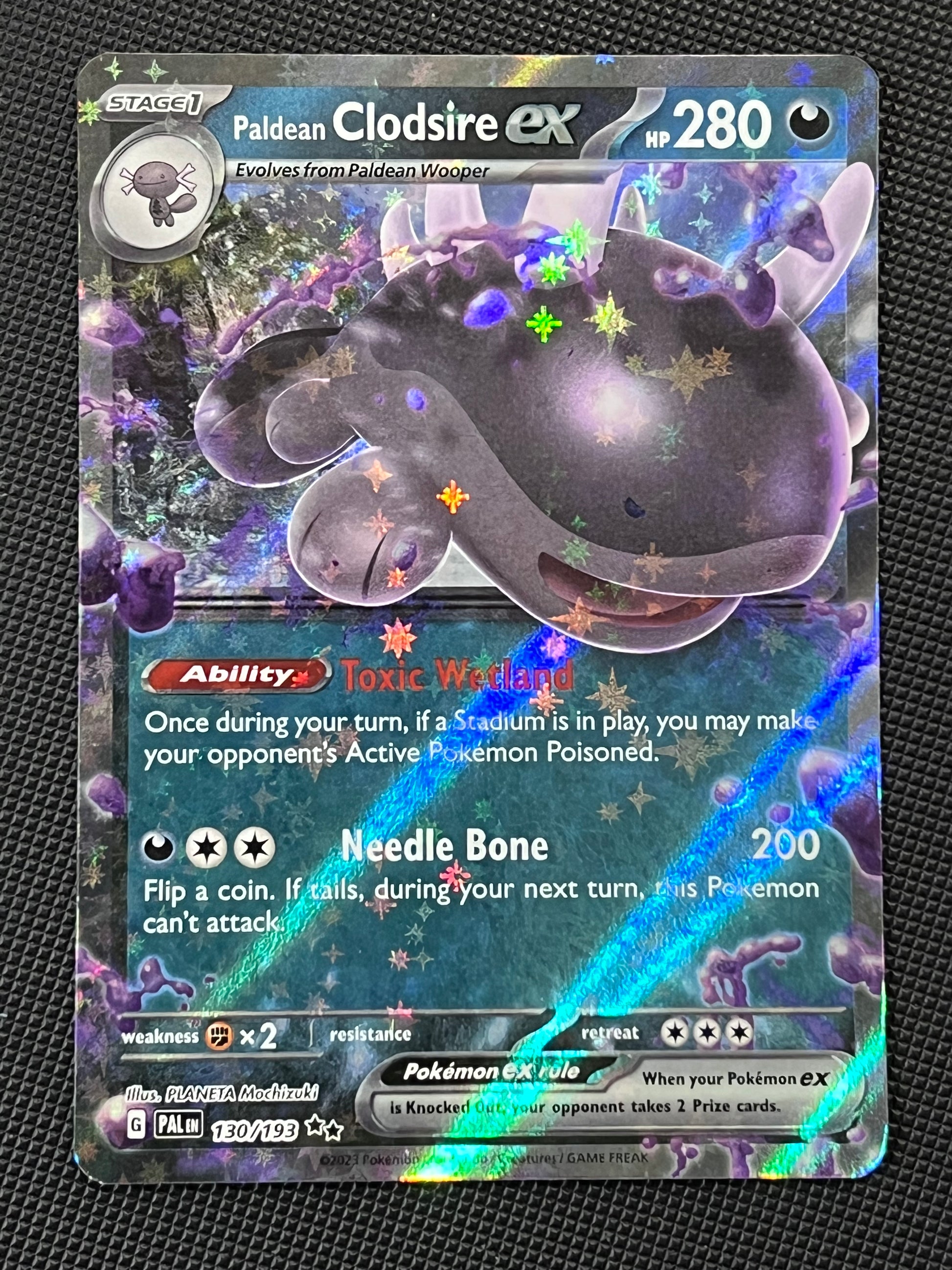 130 193 Paldean Clodsire Ex Pok mon Paldea Evolved Double Rare Jarvvos 130-193-paldean-clodsire-ex-pok-mon-paldea-evolved-double-rare-jarvvos