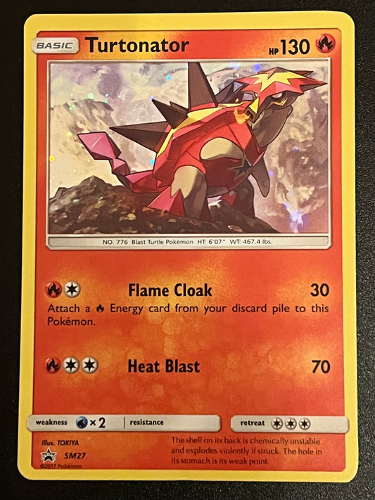 SM027 Turtonator - Pokémon Black Star Promo