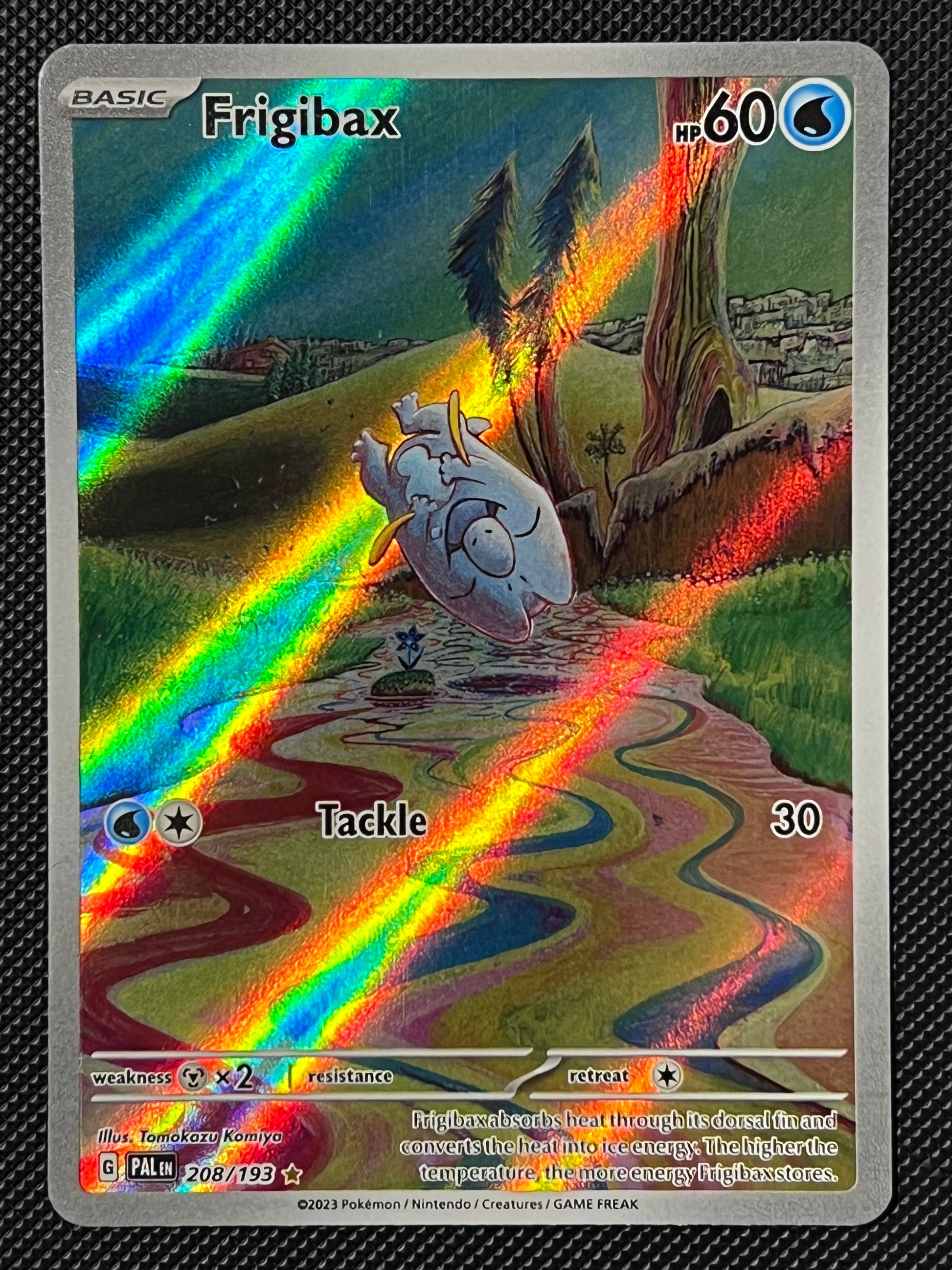 208/193 Frigibax - Pokmon Paldea Evolved Illustration Rare Jarvvos 208/193 Frigibax - Pokmon Paldea Evolved Illustration Rare Jarvvos