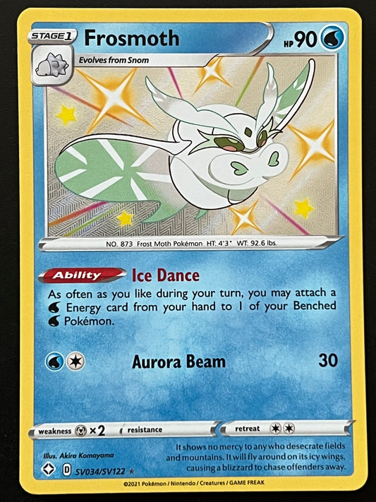 Frosmoth - SV034/SV122 Shining Fates Rare Shiny Holo