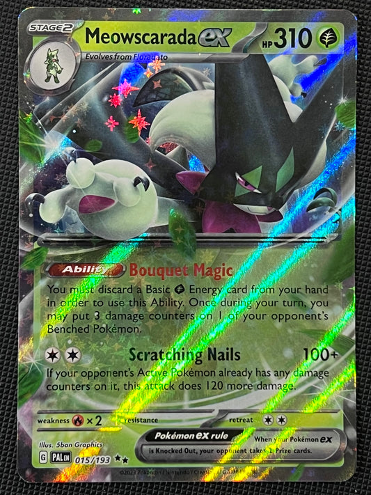 015/193 Meowscarada Ex - Pokémon Paldea Evolved Double Rare