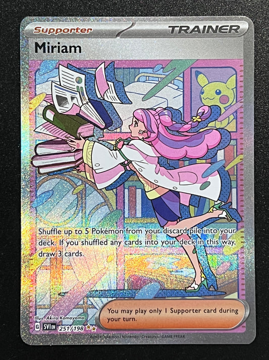 251/198 Miriam - Pokémon Scarlet/Violet Base Special Illustration Rare
