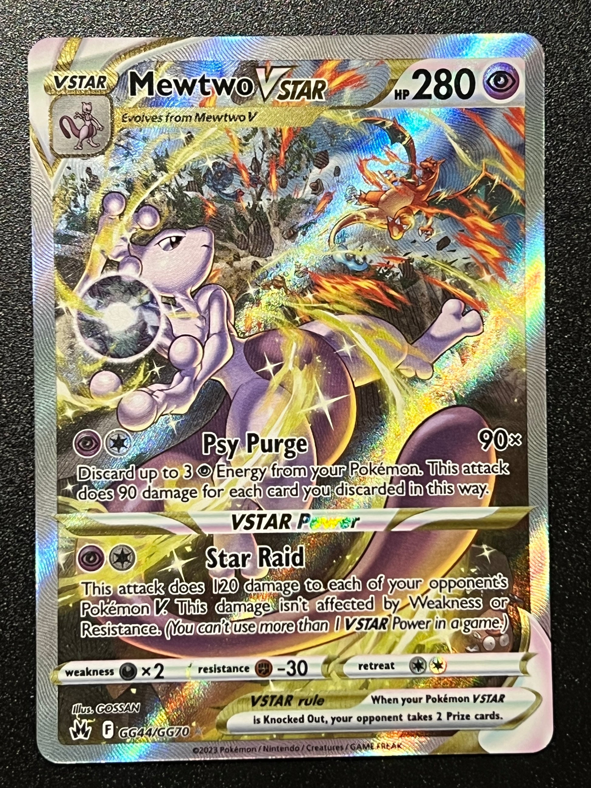 GG44/GG70 Mewtwo VStar - Pokmon Crown Zenith Ultra Rare Jarvvos GG44/GG70 Mewtwo VStar - Pokmon Crown Zenith Ultra Rare Jarvvos