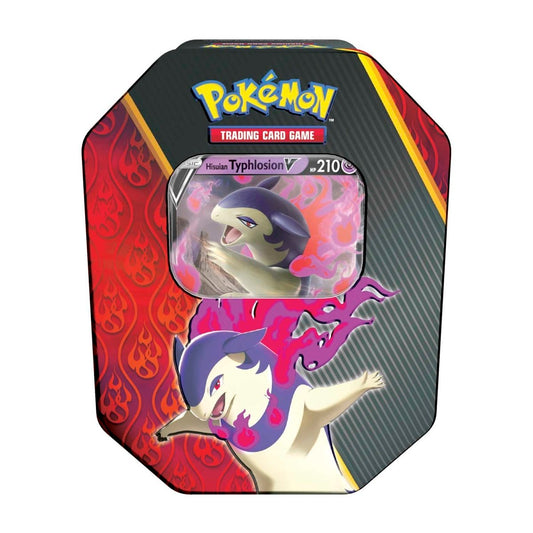 Pokémon TCG: Divergent Powers Gift Tin (Hisuian Typhlosion V)