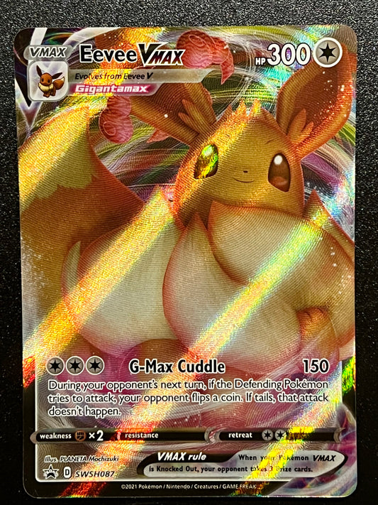 SWSH087 Eevee Vmax - Black Star Promo