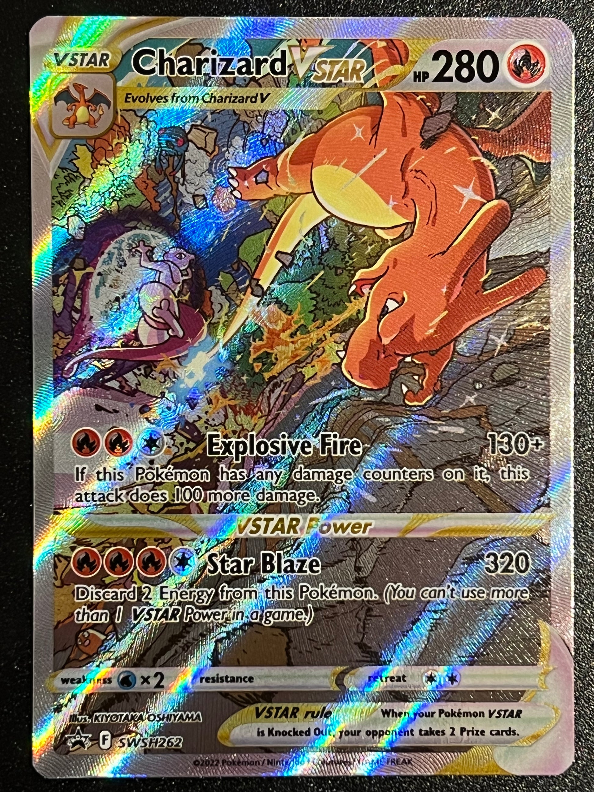 pokemon charizard vstar swsh262 promo card SWSH262 Charizard VStar