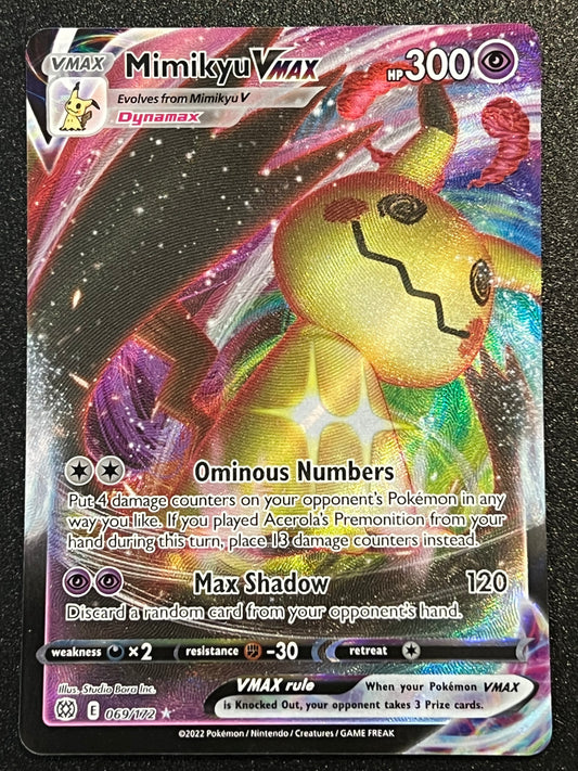 069/172 Mimikyu VMax - Pokémon Brilliant Stars Ultra Rare