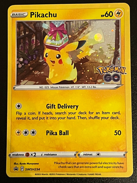 Pikachu - SWSH234 Holo Promo Black Star