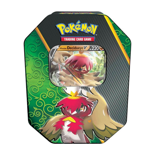 Pokémon TCG: Divergent Powers Gift Tin (Hisuian Decidueye V)