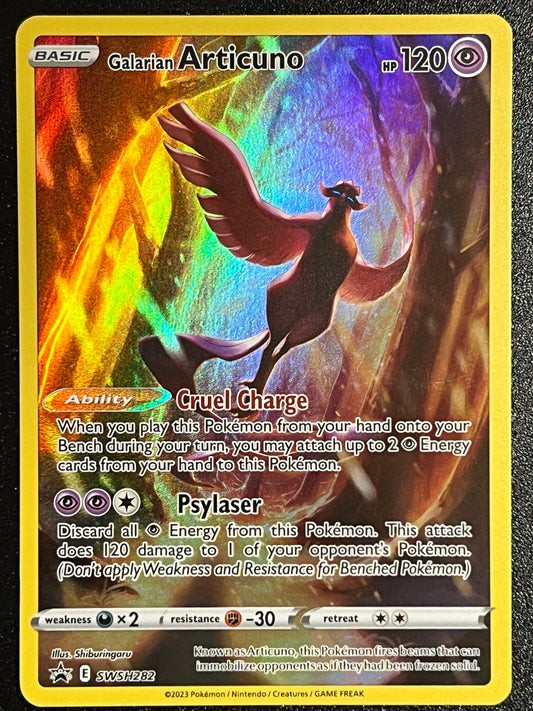 Galarian Articuno - SWSH282 Holo Promo Black Star