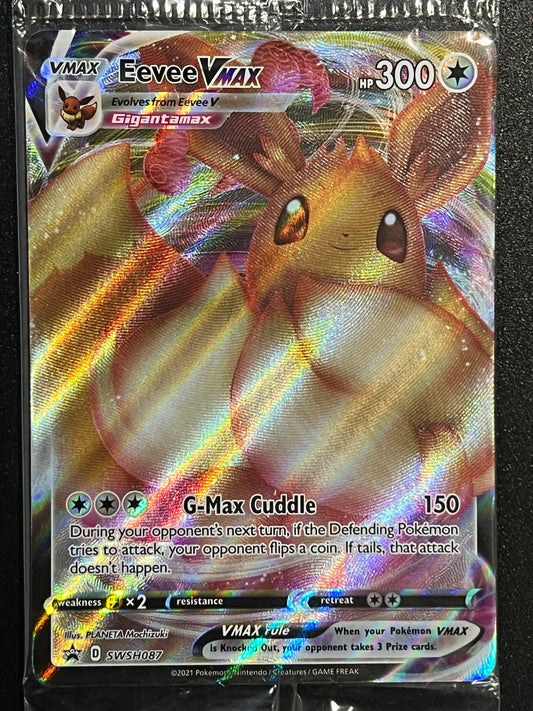 SWSH087 Eevee VMax (SEALED) - Black Star Promo