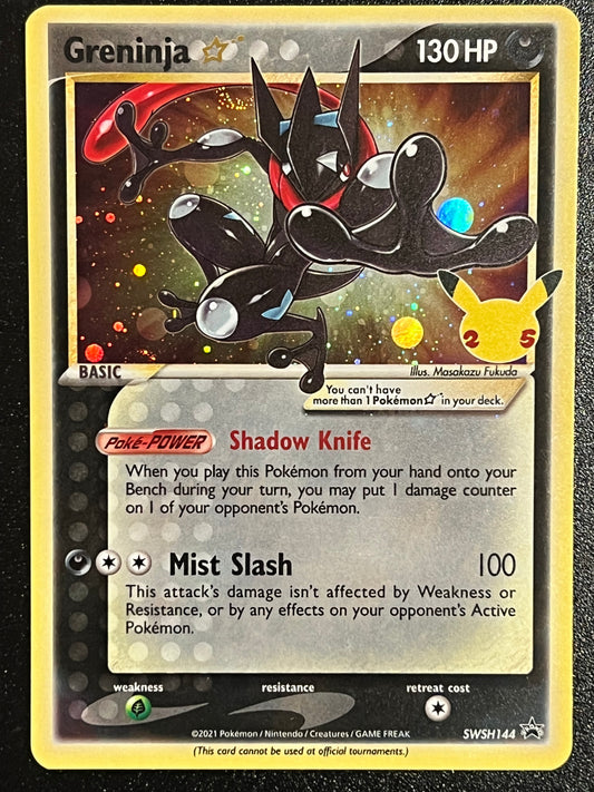 SWSH144 Greninja - Black Star Promo